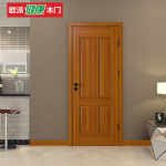 欧派木门 水性漆原木门