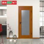 欧派木门 水性漆原木门