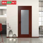 欧派木门 水性漆原木门